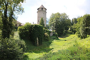 Litschau, Altes Schloss, Bergfried des 13. Jahrhunderts